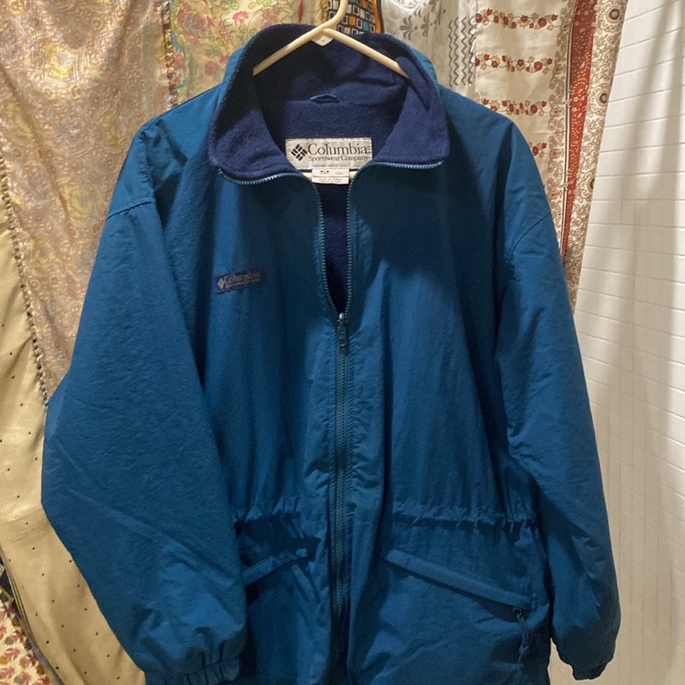 Teal Columbia Jacket
